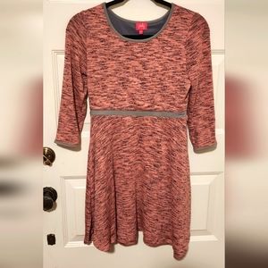 Pinky Girls Dress Size XL 14/16 Pink/ Gray 2015